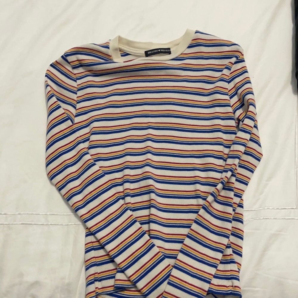 Brandy Melville- striped long sleeve top